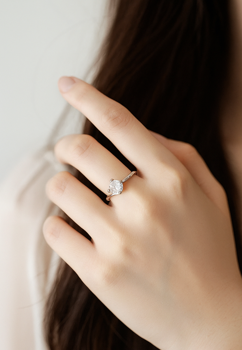 Lustre Promise Ring