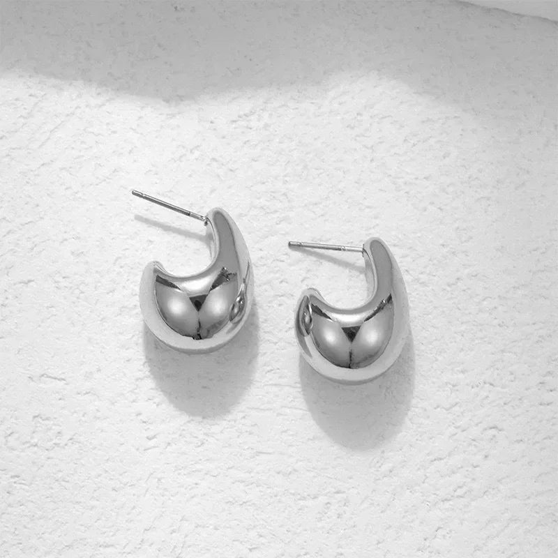 Golden Aura Hoops