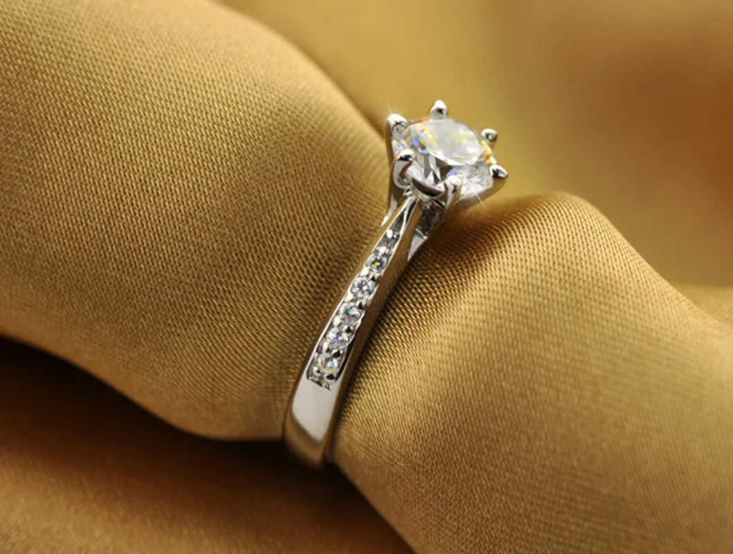 Lustre Promise Ring