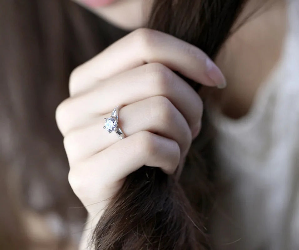 Lustre Promise Ring