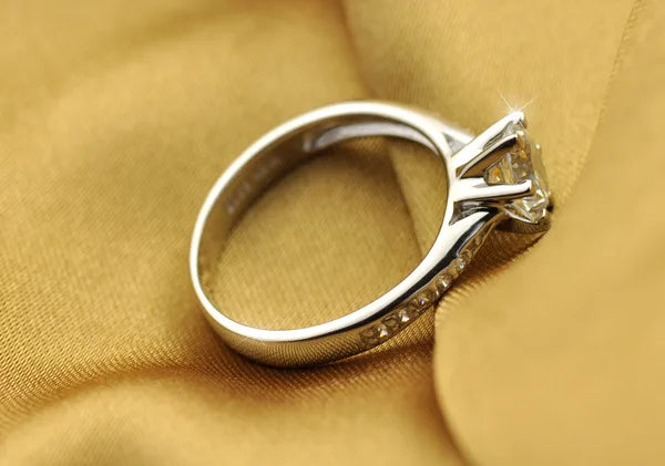 Lustre Promise Ring